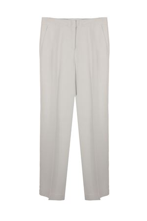 Pantalone grigio in tessuto fluido VIA MASINI80 | P26M976MB422